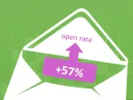 Symbolic image: Case Study: 57% Increase in Newsletter Open Rate with a Tiny Change to the Sender Name 